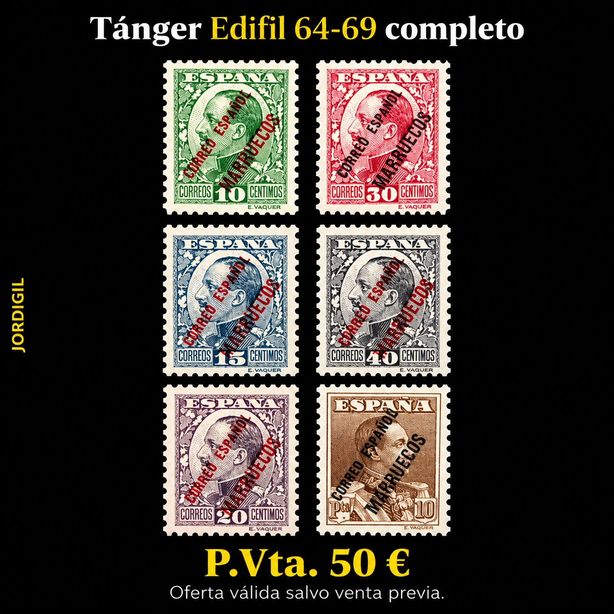 Tánger · Edifil 64-69